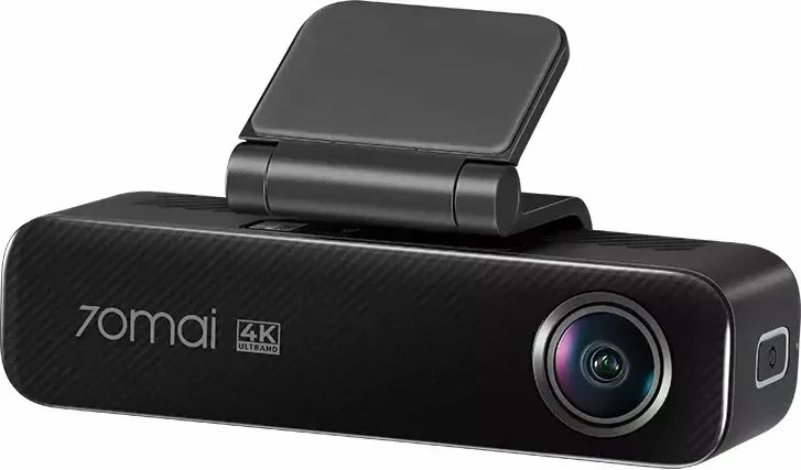 Kamerë dashcam 70mai M800 4K HDR set para+mbrapa 128GB eMMC GPS Wi‑Fi, e zezë