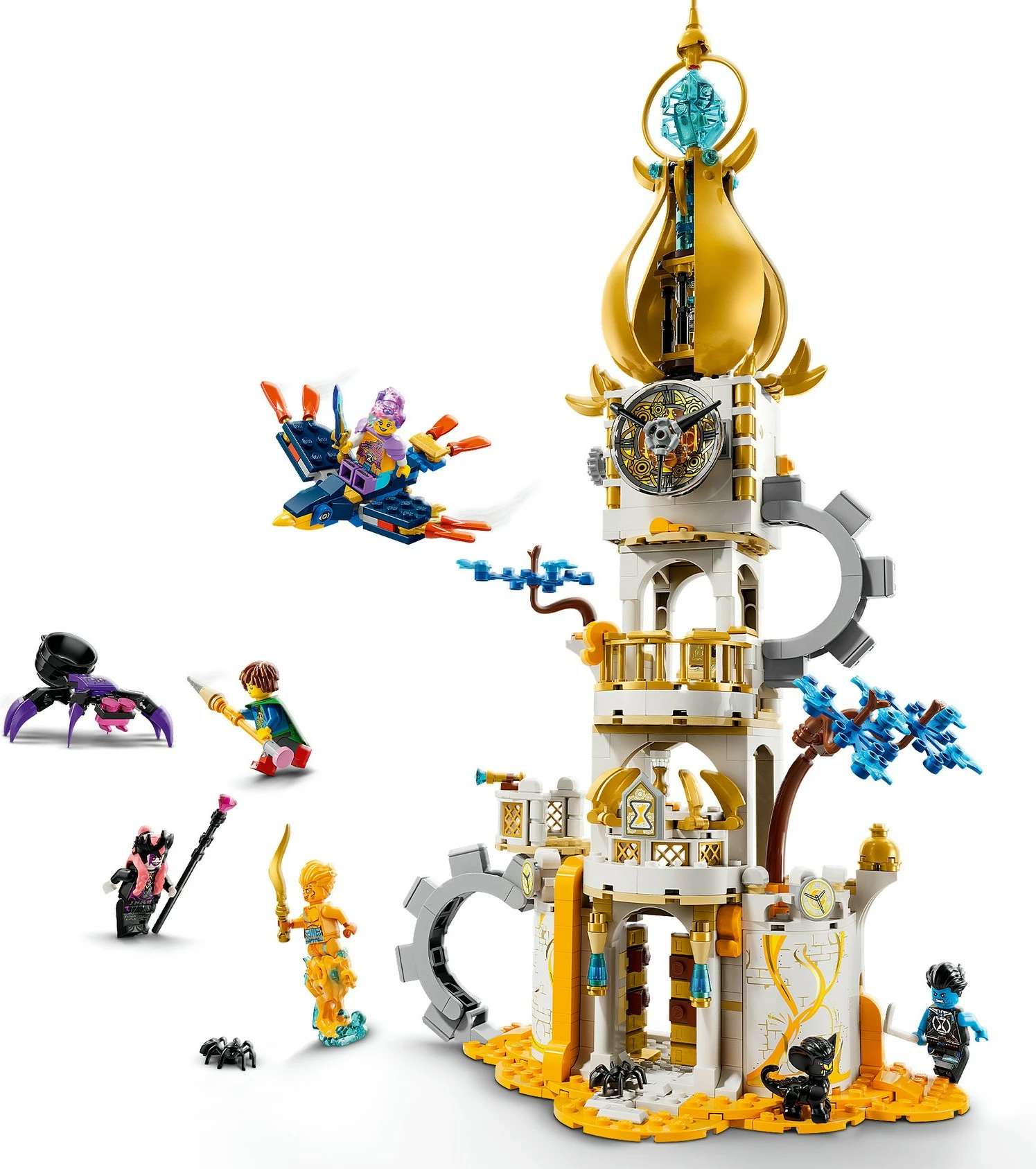 Set ndërtimi LEGO DREAMZzz 71477, Kulla e Sandmann, 723 pjesë, multikolor