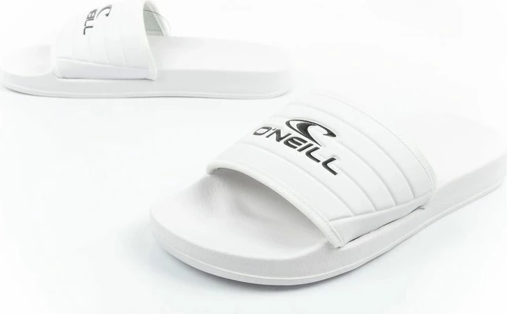 Papuqe sportive femra O'Neill Kelso Slider, të bardha