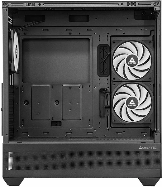 Kasë Chieftec Vista GT-01B-OP Midi Tower ATX RGB pa PSU e zezë