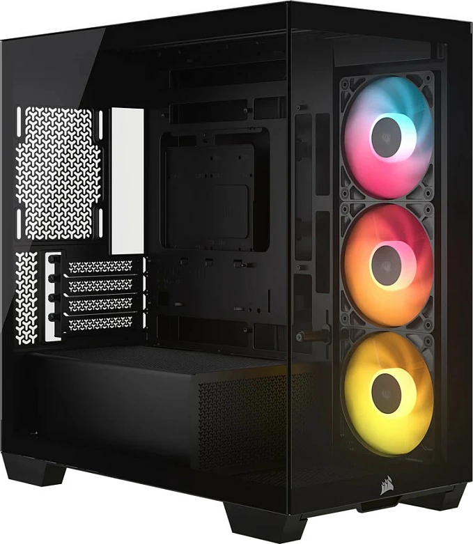 Kasë Corsair 2800X RS-R ARGB, Micro-ATX, e zezë