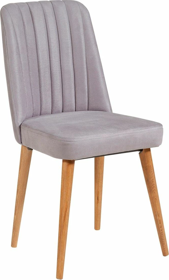 Tavolinë me karrige, zgjatshme, 4 pjesë, Skye Decor, Vina 0701-3, ngjyrë Atlantic, gri