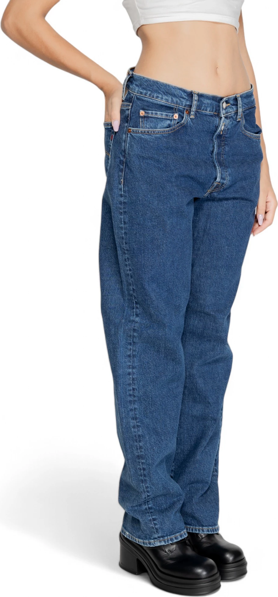 Xhinse për femra Replay 13 OZ W9Z1 .000.759 52D, denim blu e errët [Madhësia: W31 L32]