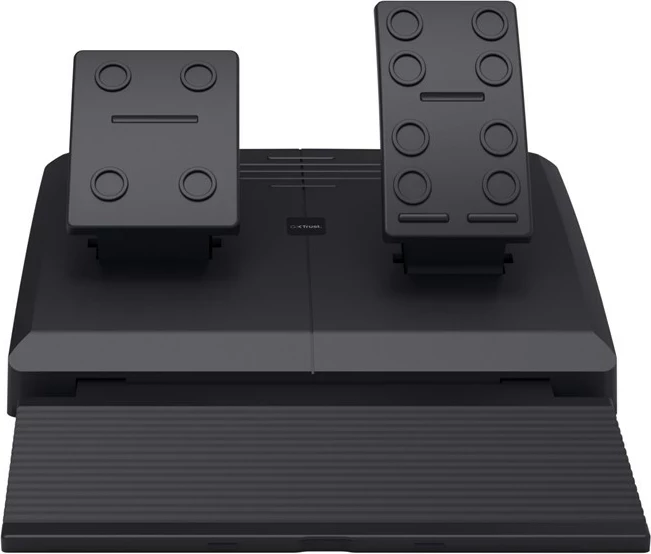 Timon + Pedale Trust GXT 289 Movi, USB, për Nintendo Switch, PlayStation 4, Xbox One S/X, Xbox Series S/X, E zezë