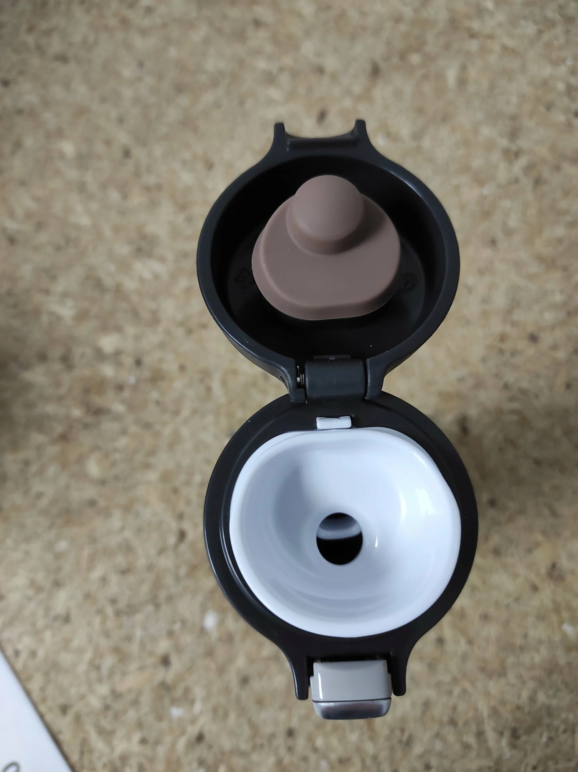 Gotë termike Emsa Travel Mug Light N21517 0.4L, e zezë mat, 1 copë
