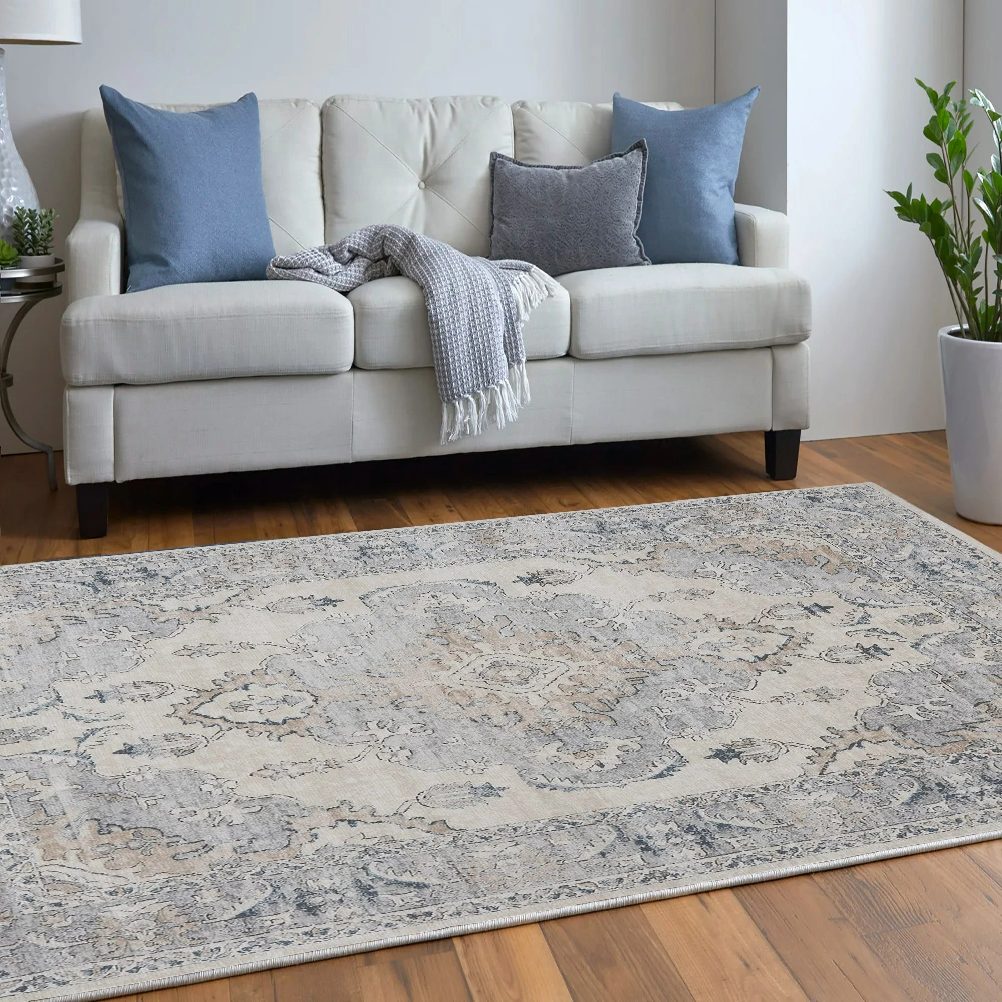 Qilim ngjyrë kaltër, 160x230cm, Conceptum Hypnose, Woopamuk179