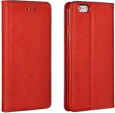 Mbështjellës HAVANA Magnetic Flip MPN 12332 për Samsung Galaxy A32 A326 5G, me magnet, me xhep për kartë, e kuqe