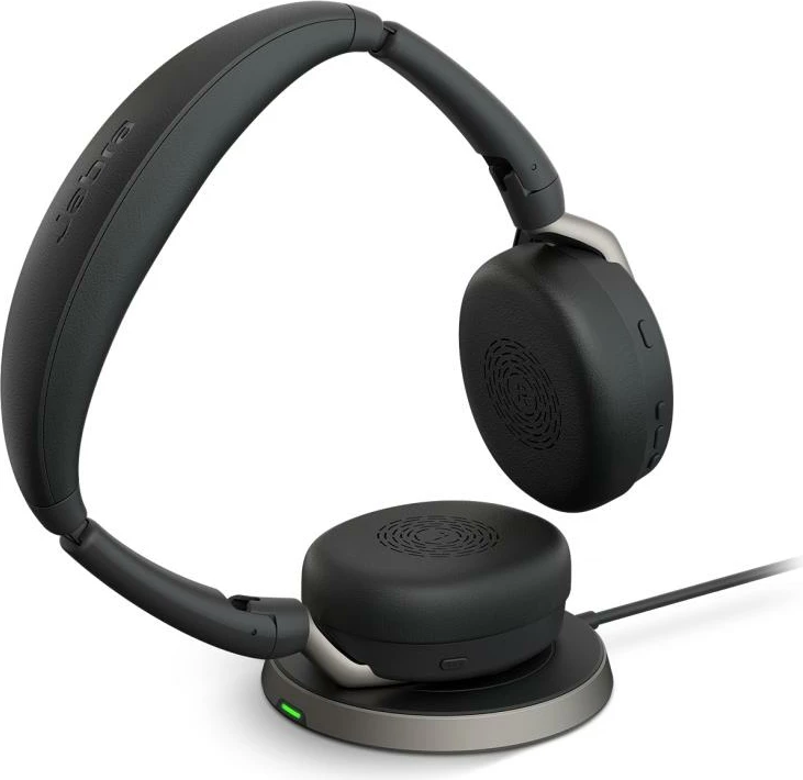 Headset Jabra Evolve2 65 Flex UC Stereo, me docking karikues, 30 m, i zi (26699-989-989) 2