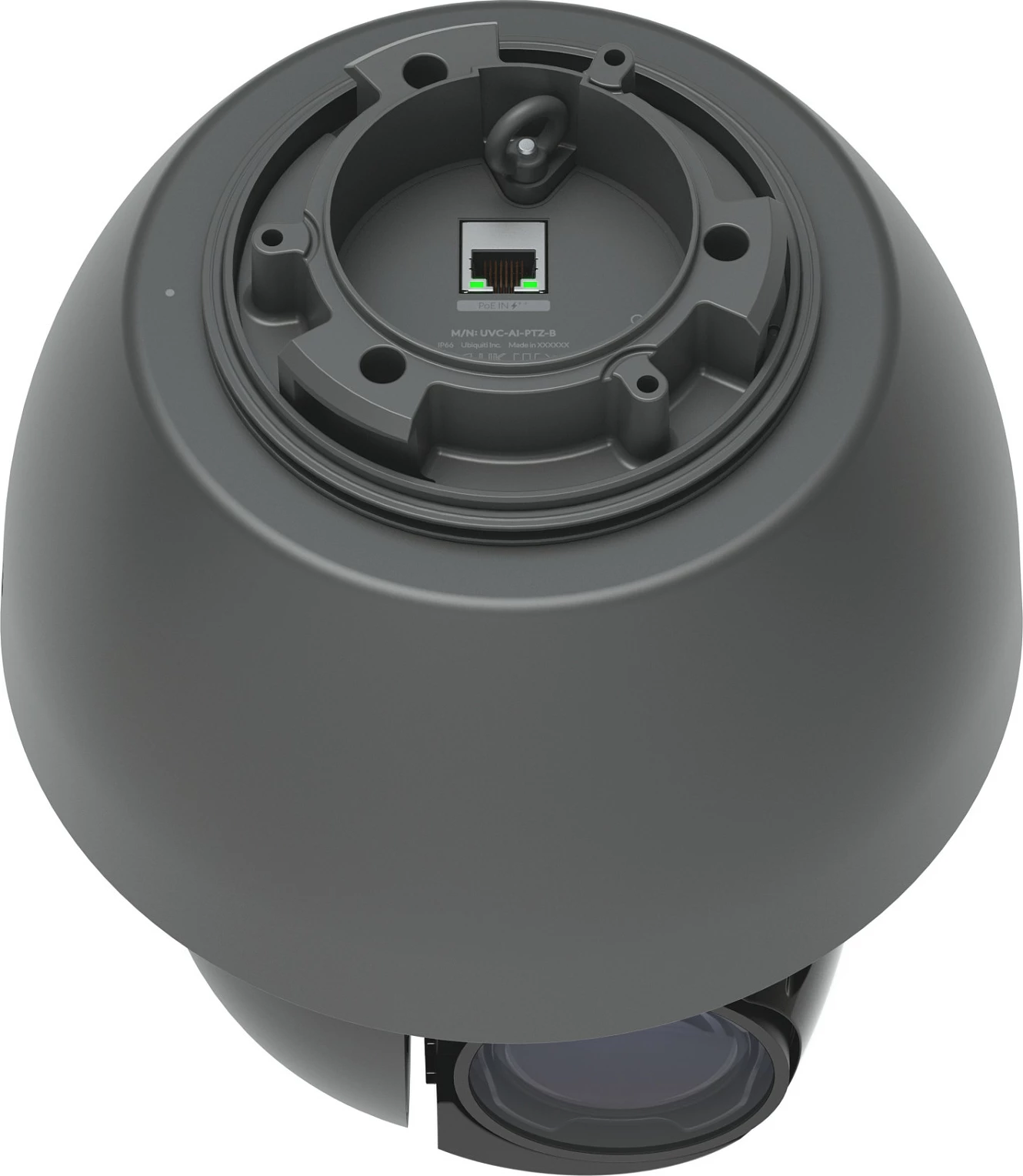 Kamerë sigurie rrjeti Ubiquiti UVC-AI-PTZ-B, PTZ 360°, Gigabit Ethernet, MicroSD, e zezë