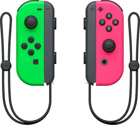 Gamepad Nintendo Joy-Con 2er-Set, wireless, gjelbër/rozë
