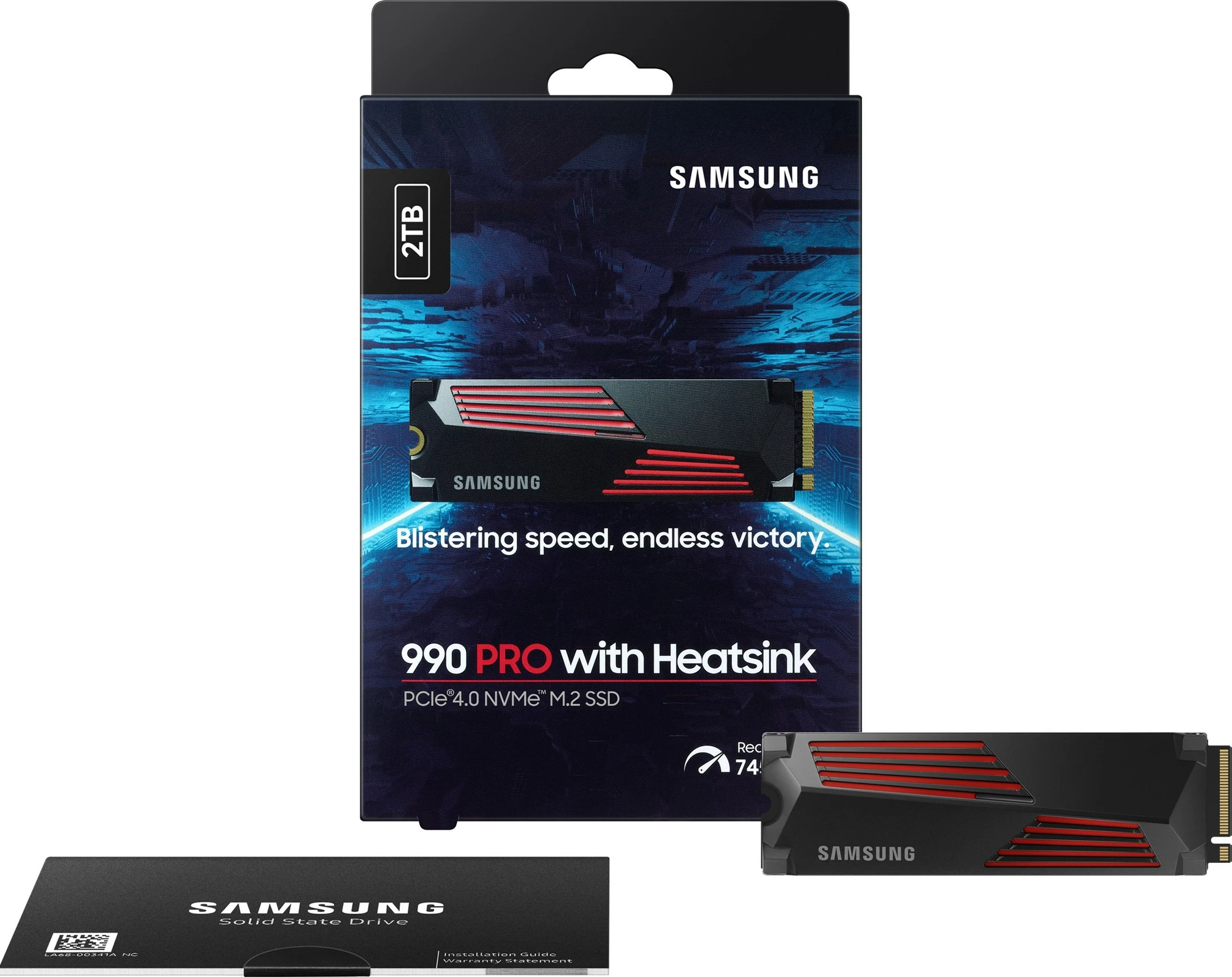 SSD Samsung 990 PRO, 2 TB, M.2, 7450 MB/s