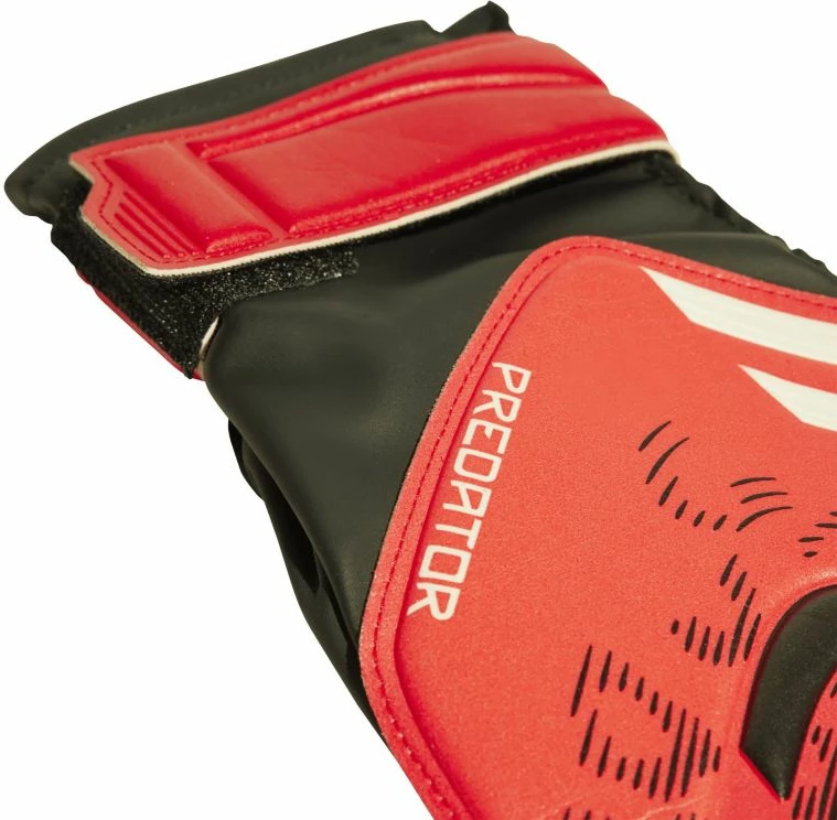 Dorëza portieri adidas për meshkuj, të kuqe