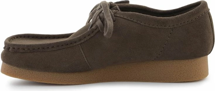 Këpucë Clarks për meshkuj, ulliri e errët