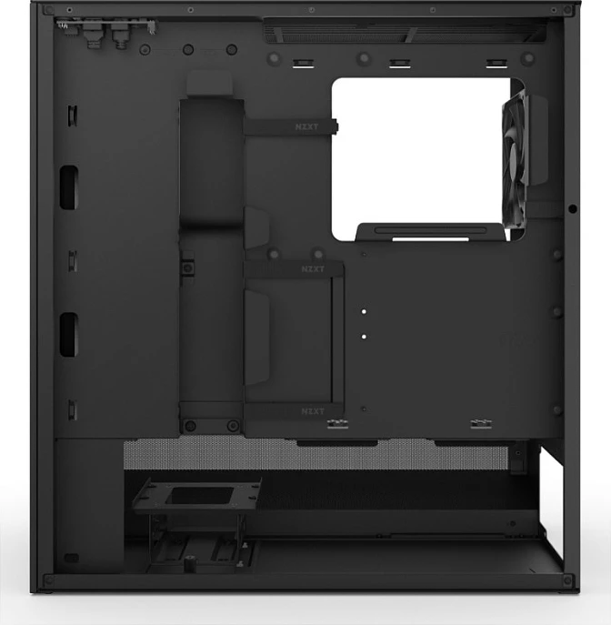 Kasë NZXT H5 Flow RGB, Midi Tower, ATX/EATX/micro ATX/Mini-ITX, Tempered Glass, e zezë