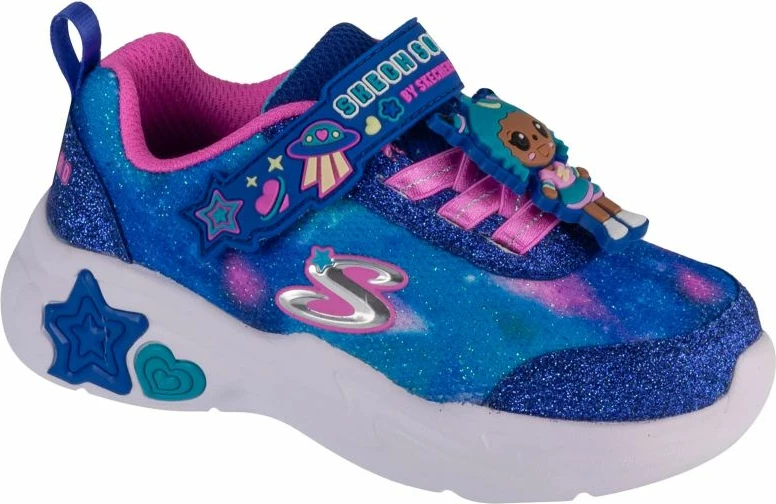 Atlete fëmijësh Skechers Snuggle Sneaks Skech Squad 302214N-NVMT, navy blue