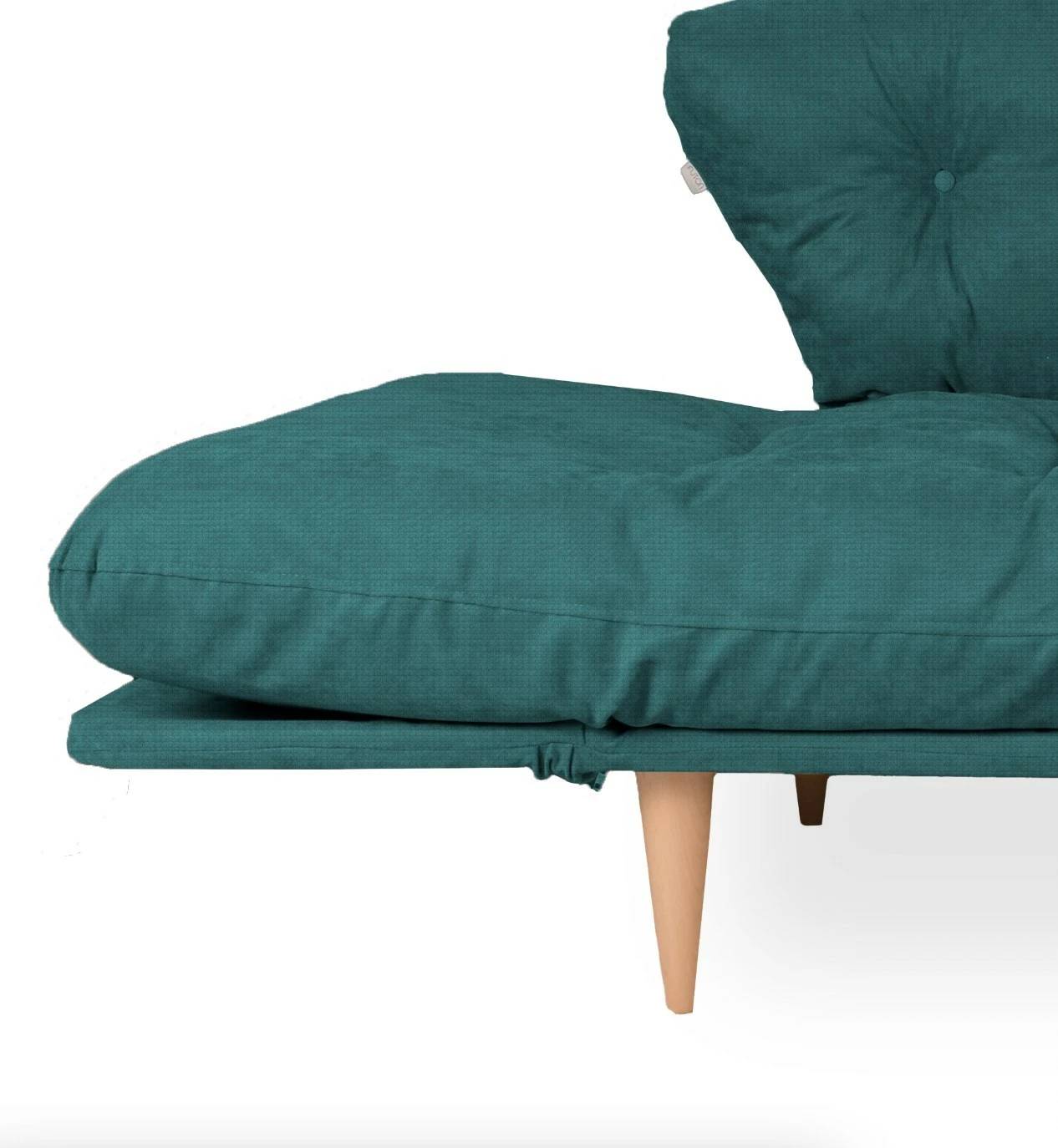 Divan-krevat 3 vendesh Nina Daybed, ngjyrë jeshile petrol, Atelier del Sofa