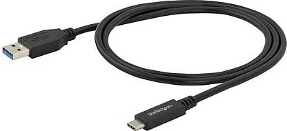 Kabllo USB-A në USB-C StarTech USB315AC1M, 1 m, USB 3.2 Gen 1, 5 Gbit/s, e zezë