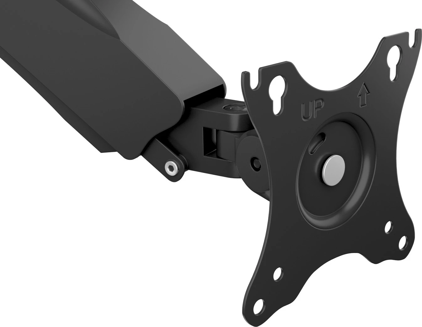 Mbajtës tavoline për dy monitorë IcyBox IB-MS204-T, deri 32 inç, i zi