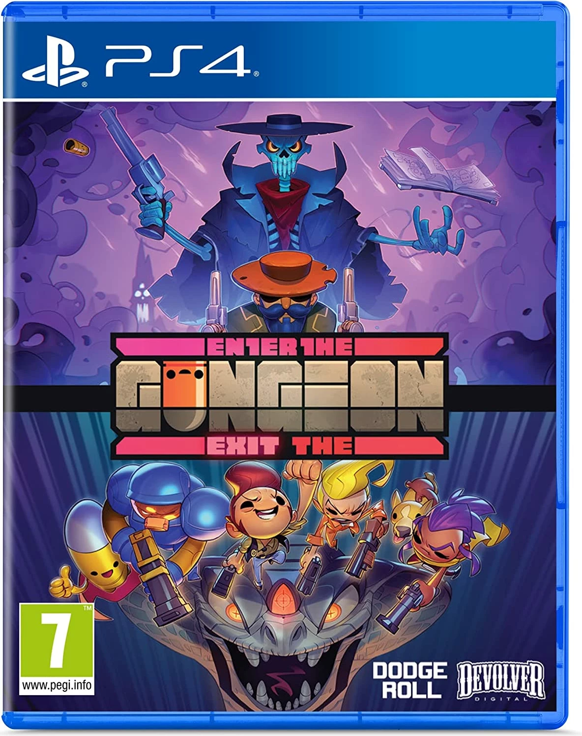 Lojë PS4 Devolver Digital Enter/Exit the Gungeon (paketë 2 lojëra)