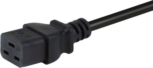 Kabllo rryme EQUIP C20 në C19, 3m, e zezë