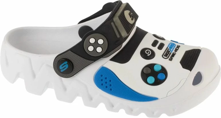 Këpucë fëmijë Skechers, të bardha