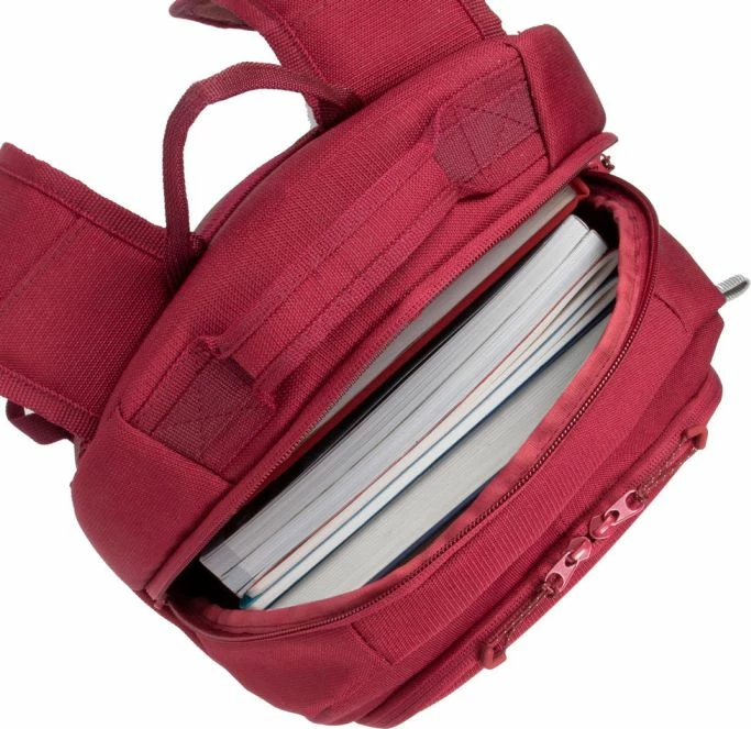çantë shpine për laptop RIVACASE 5432 14\" 16L, e kuqe