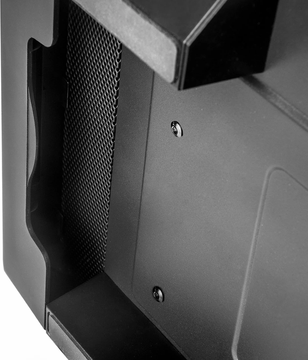 Kasë Modecom Oberon Pro Silent AT-OBERON-PS-10-000000-0002 Midi Tower ATX me izolim zëri, pa furnizues rryme, pa dritare, e zezë
