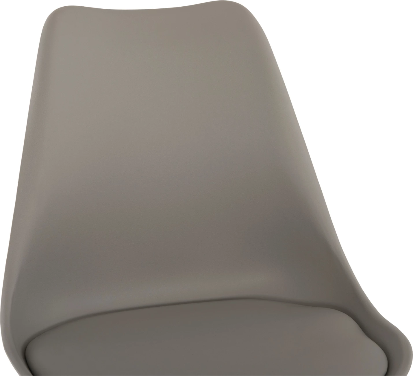 Karrige për bar VEGAS FH8000.30, polipropilen gri - dru ahu ngjyrë natyrale, 47x58x107H cm., set prej 4 copë