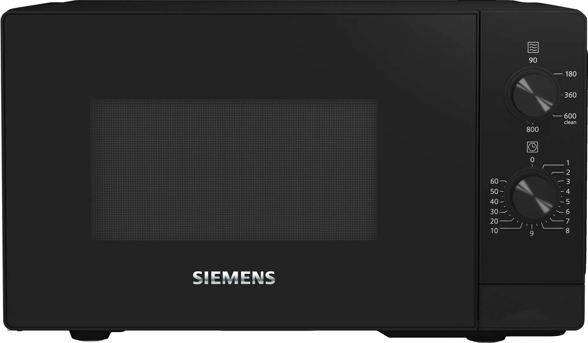 Mikrovalë Siemens iQ300 FF020LMB2, 20 L, 800 W, solo, e zezë
