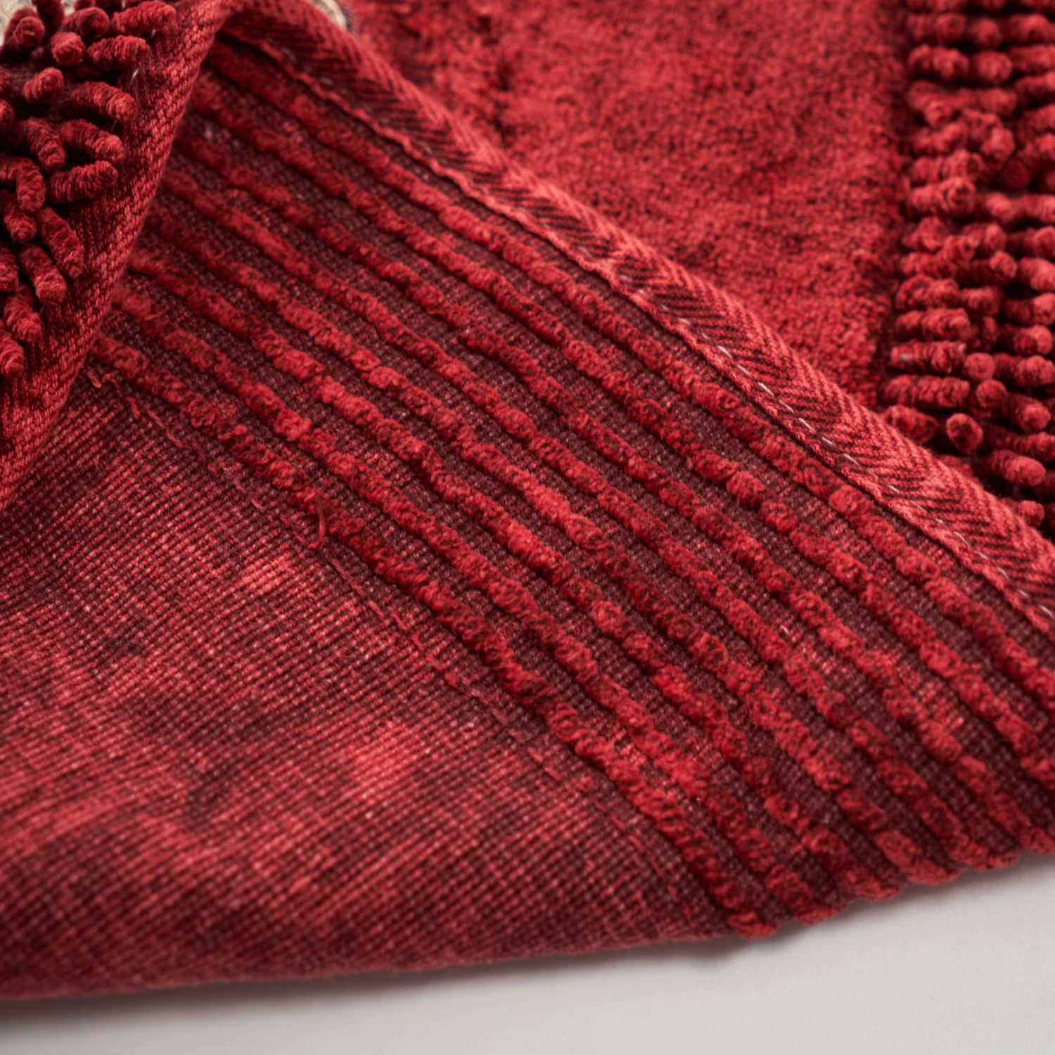 Set tapetash për banjo, 2 copë, ngjyrë e kuqe e errët, Mijölnir, Aln_E4_782