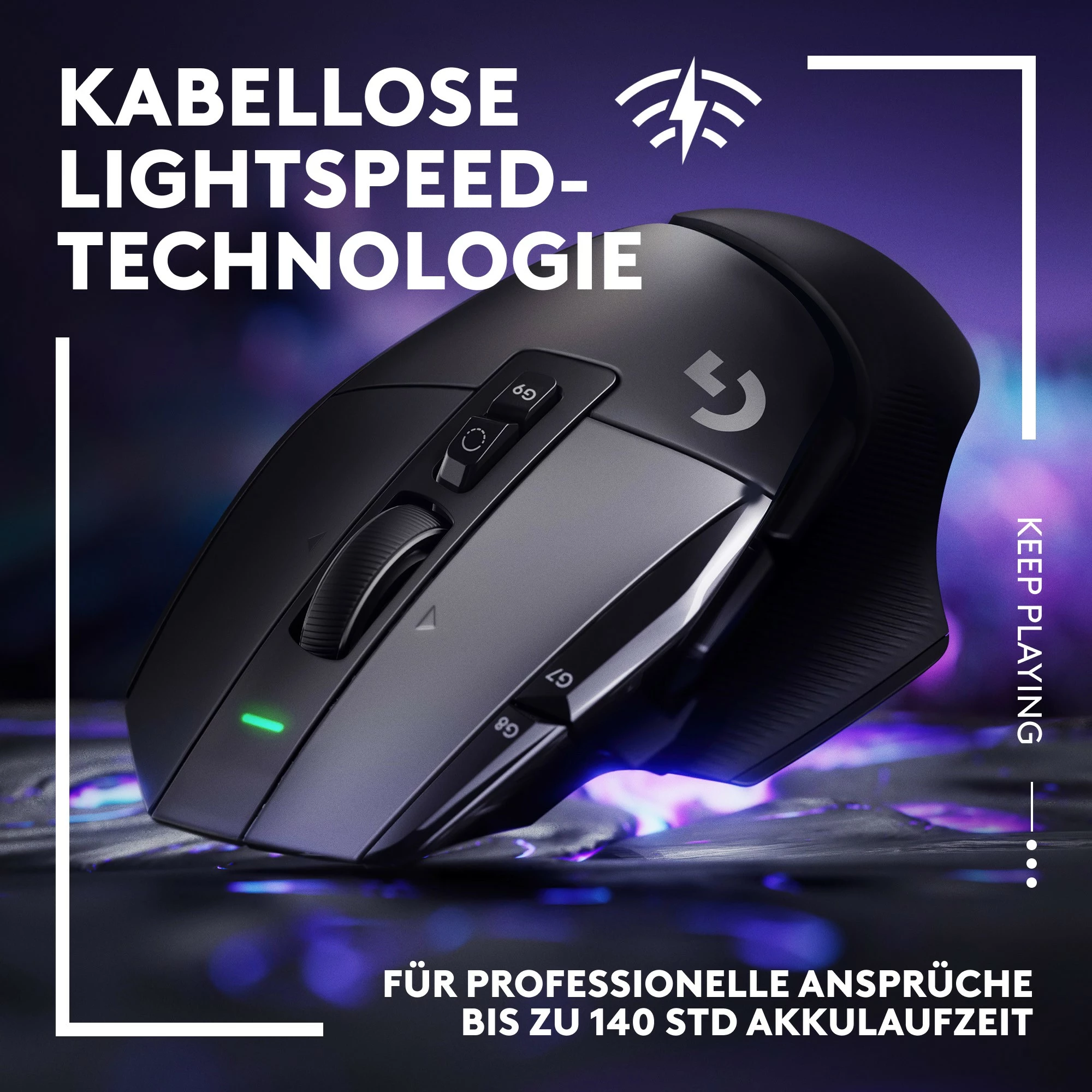 Maus Logitech G G502 X LIGHTSPEED, Wireless, 25600 DPI, i zi