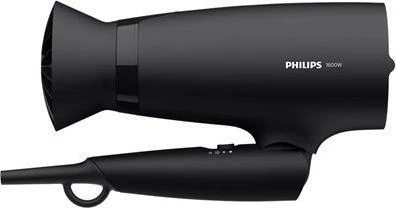 Tharëse flokësh Philips BHD308/10 3000 Series 1600W, 3 shpejtësi/3 temperatura, ThermoProtect, cold shot, me diffuser + koncentrator, e zezë