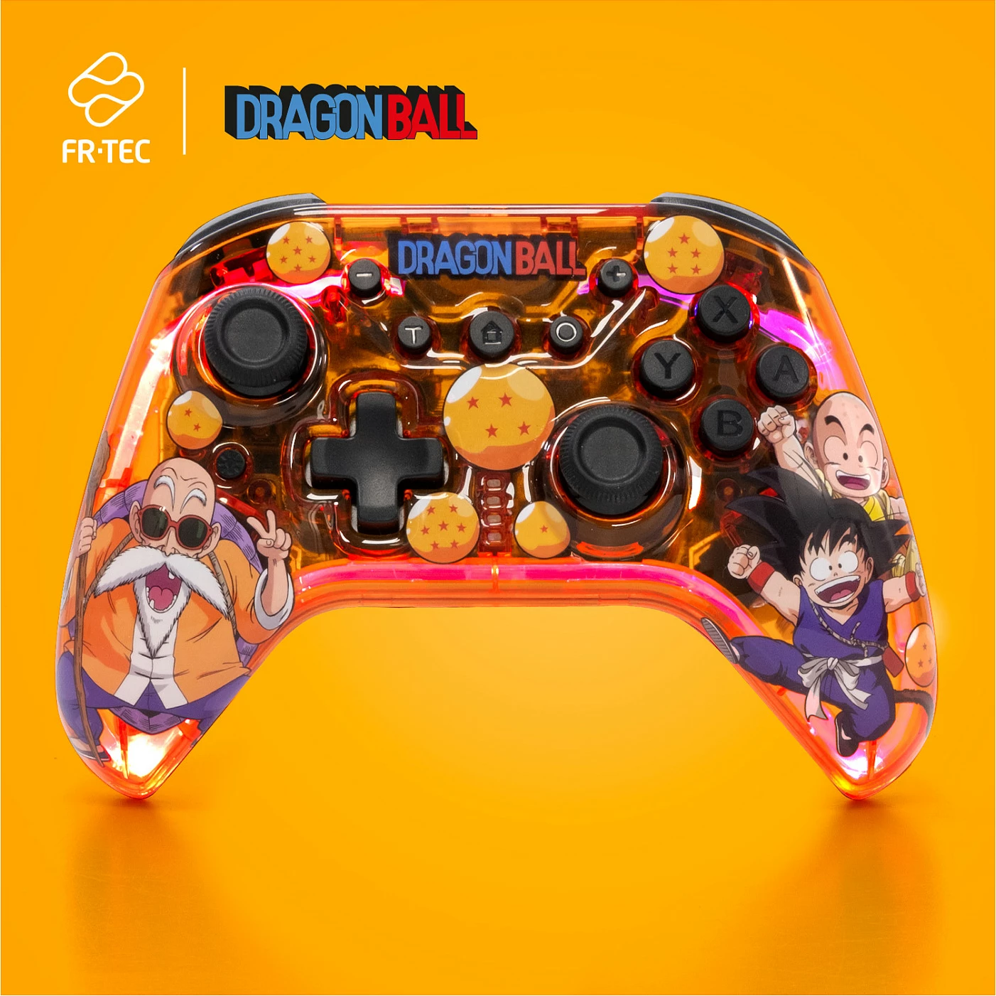 Kontrollor Blade Dragon Ball për Switch, wireless Bluetooth/USB, portokalli