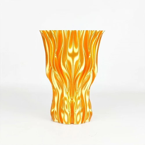 Filament për printer 3D AzureFilm FL171-2010, Silk 1.75mm, 1kg, Flame Orange