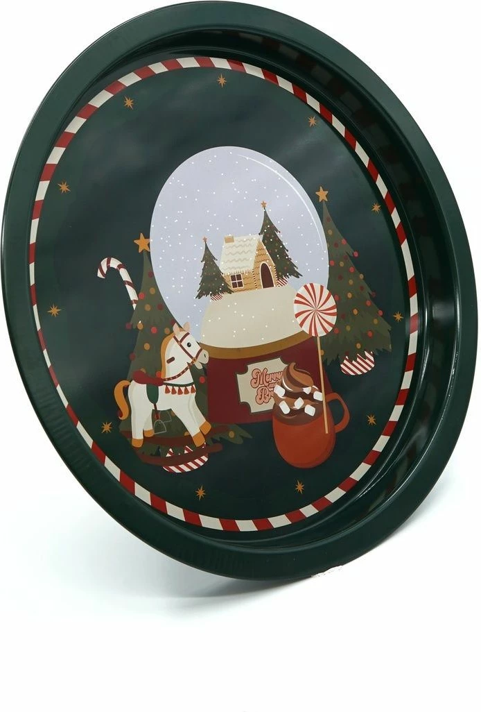 Tabaka metalike shumëngjyrëshe, Hermia Concept, EZ1978R, 31.5x31.5cm