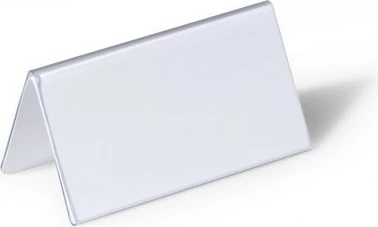 Mbajtës etikete Durable 805119, PVC, transparent, 25 copë