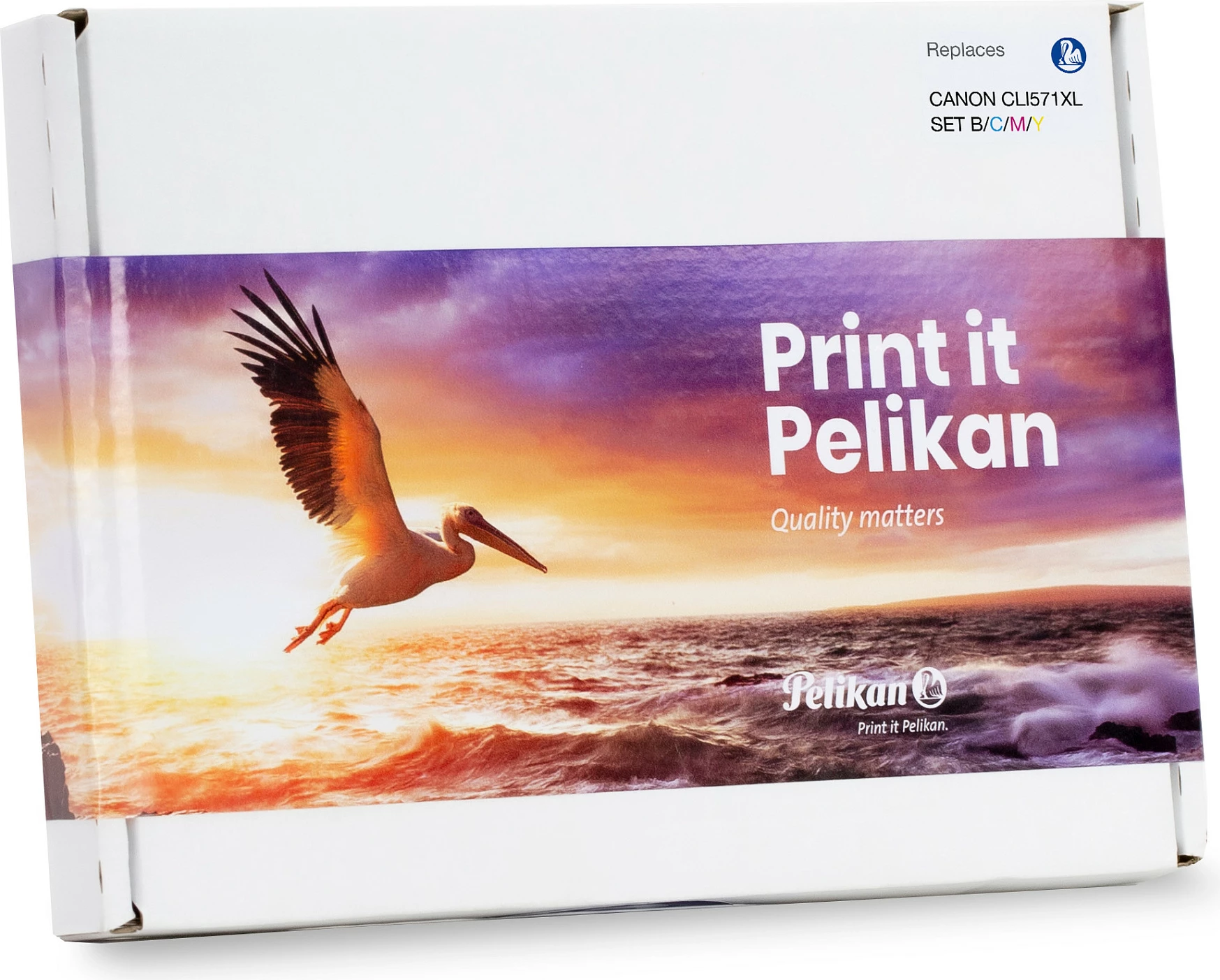 Toner Pelikan Canon CLI-571XL Multi-Pack, 4 copë B/C/M/Y