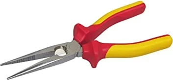 Pincë konike (long nose) Stanley MAXSTEEL 0-84-007 210 mm 1000V, kuqe/verdhë