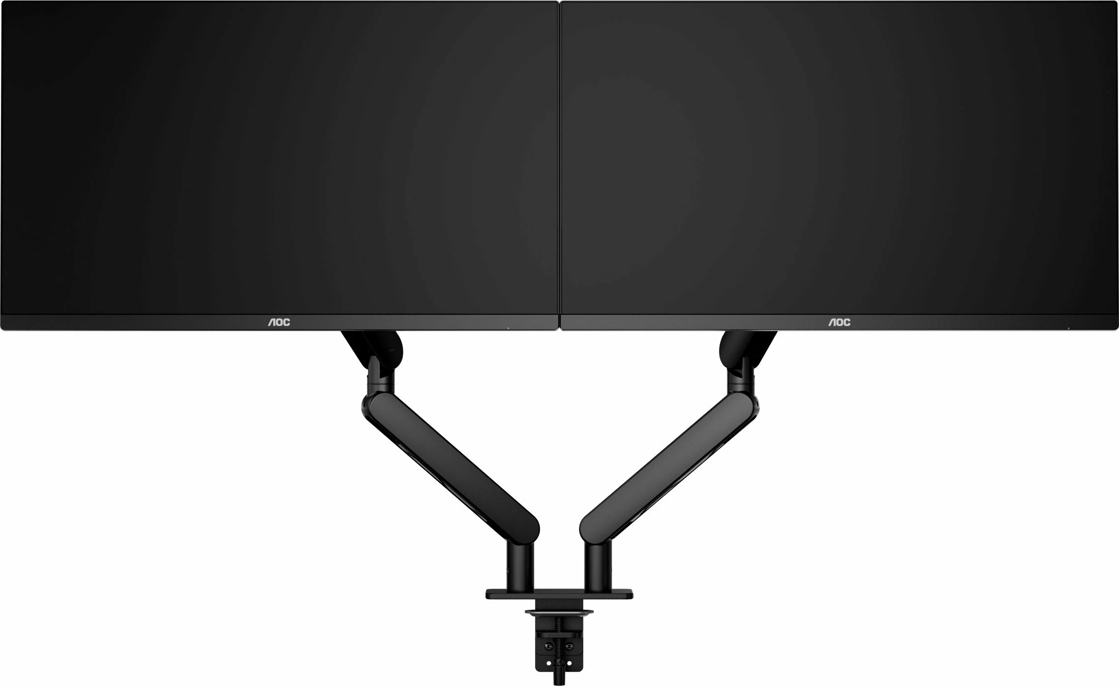 Mbajtëse tavoline për 2 monitorë AOC AM420B 17"-34", VESA 75x75/100x100, max 9 kg, e zezë