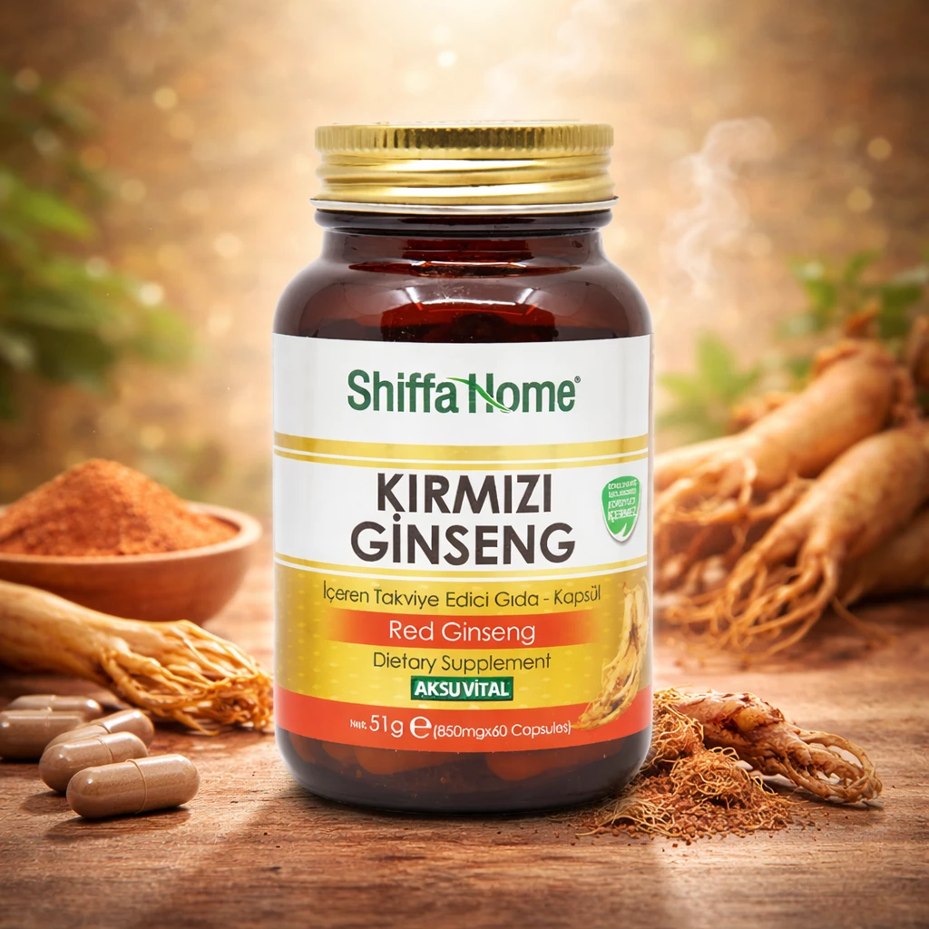 Kırmızı Ginseng (Ginseng i Kuq) - Suplement natyral për energji, performancë dhe forcim të organizmit