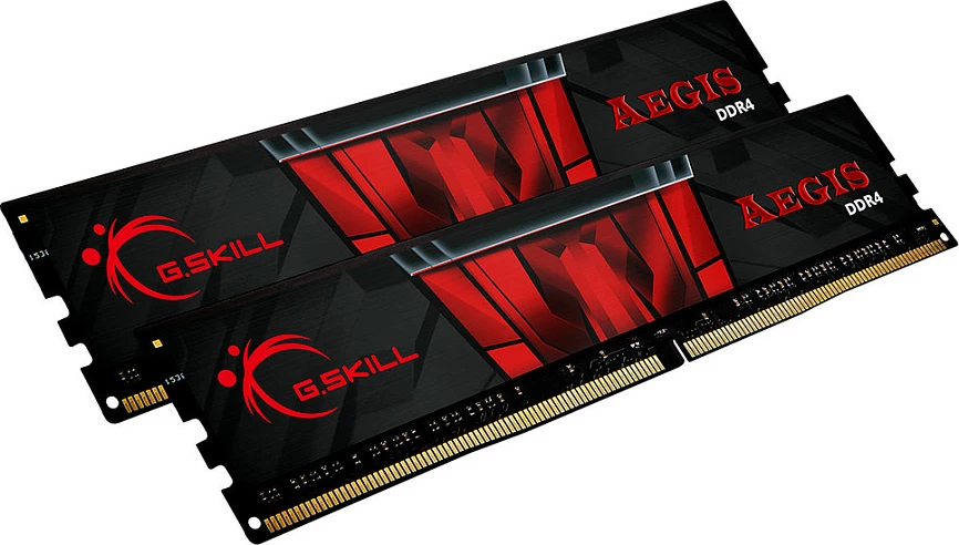 RAM Memorje G.Skill Aegis F4-3200C16D-32GIS, 32 GB, 2 x 16 GB, DDR4, 3200 MHz, 288-pin DIMM