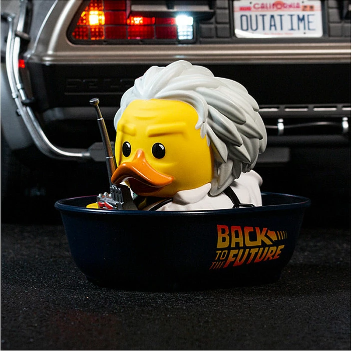 Figurinë koleksionuese TUBBZ Back to the Future Doc Brown (First Edition), 9 cm, PVC, multikolor