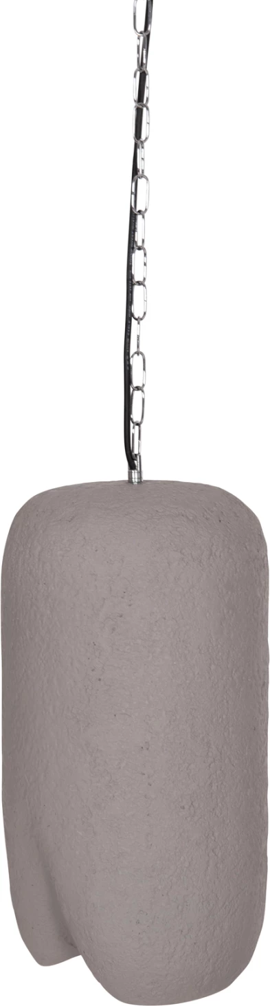 Llambë tavani varëse LOGKY, fibër-cement, ngjyrë gri, Φ24x47Hcm