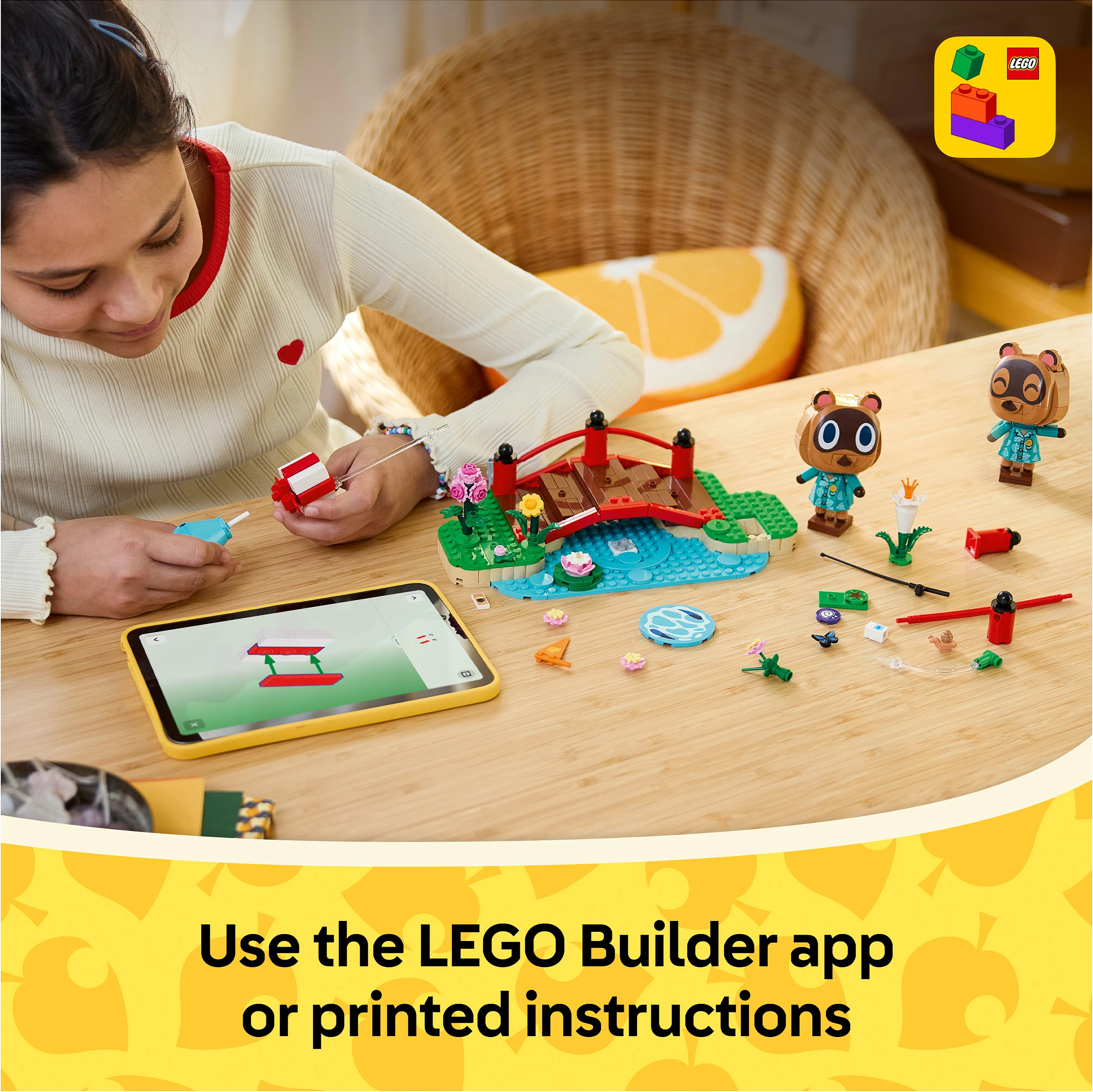Set ndërtimi LEGO Animal Crossing 77059, 1234 pjesë, 10+, multikolor