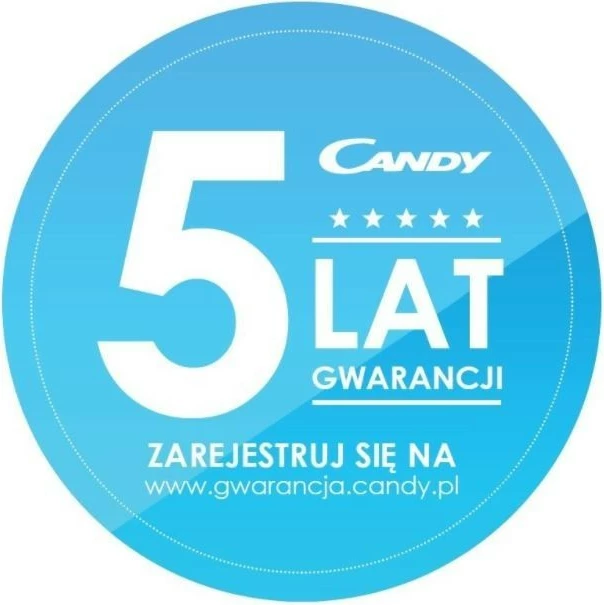 Pianurë gazi në xham, Candy, CVW6BB 33802720, 4 zona, 60 cm, kontroll me butona, 7.2 kW, e zezë