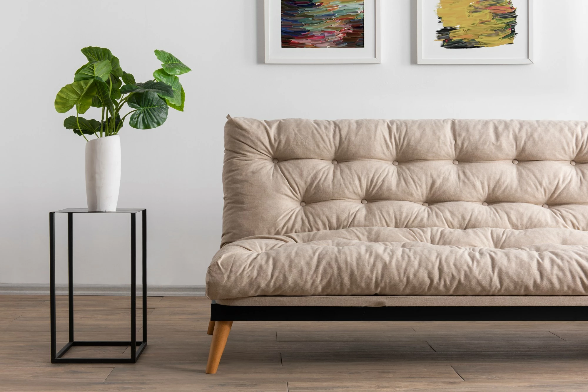 Divan-krevat 3 vende, Atelier del Sofa, Saki, krem