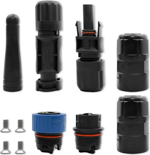 Inverter solar Qoltec 53867, 3kW/4kW, MPPT, BYPASS, LCD, Wi-Fi, Bardhë