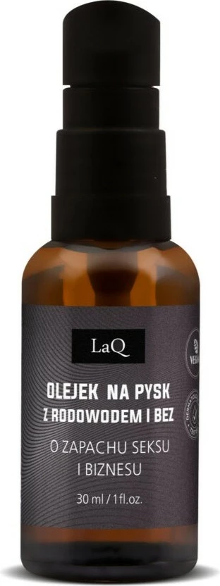 Vaj për fytyrë dhe mjekër LaQ Sex and Business Scent për meshkuj 30ml