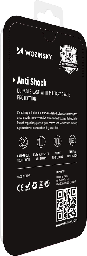 Mbështjellës Wozinsky për Xiaomi Mi 11, anti-shok, transparent