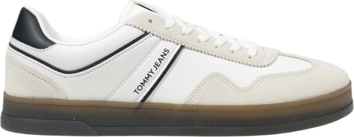 Atlete për meshkuj Tommy Hilfiger Jeans Greenwich Leather EM0EM01524, të zeza